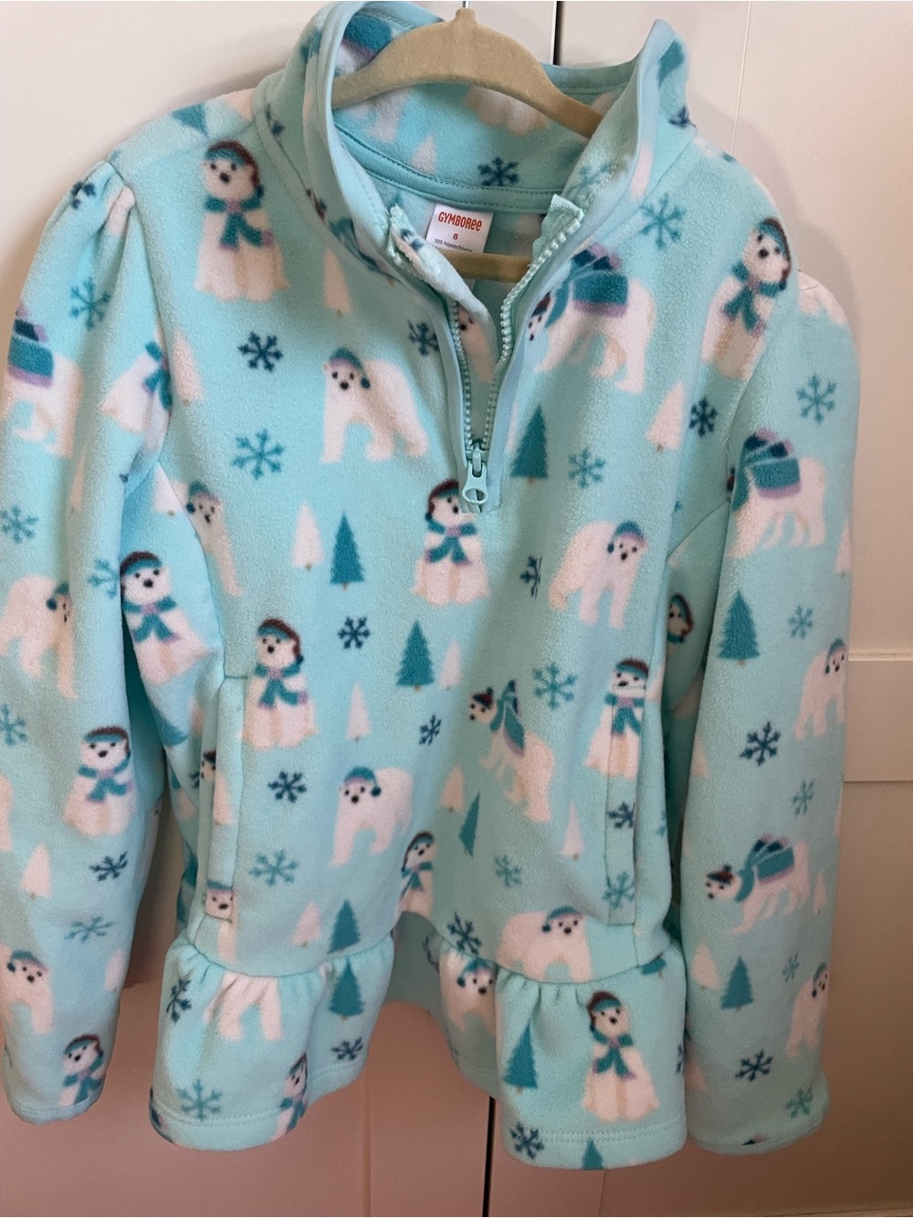 Gymboree size 8 polar wear fleece